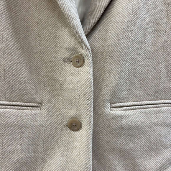 🔥🔥🔥NEW Abercrombie & Fitch Wool Blended Petite Coat Jacket XSP - Picture 7 of 8